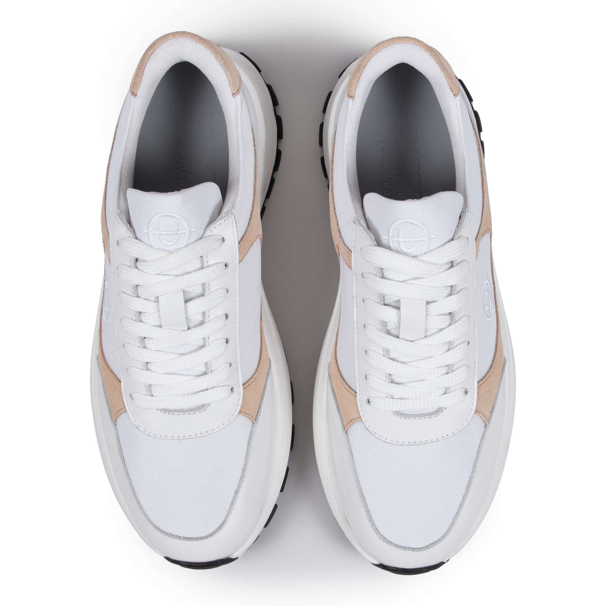 Plemont White Taupe Womens