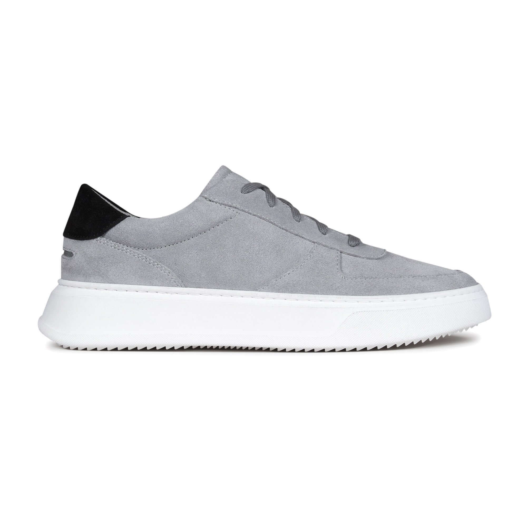 Marais Suede Grey / Black - Mens UK 7