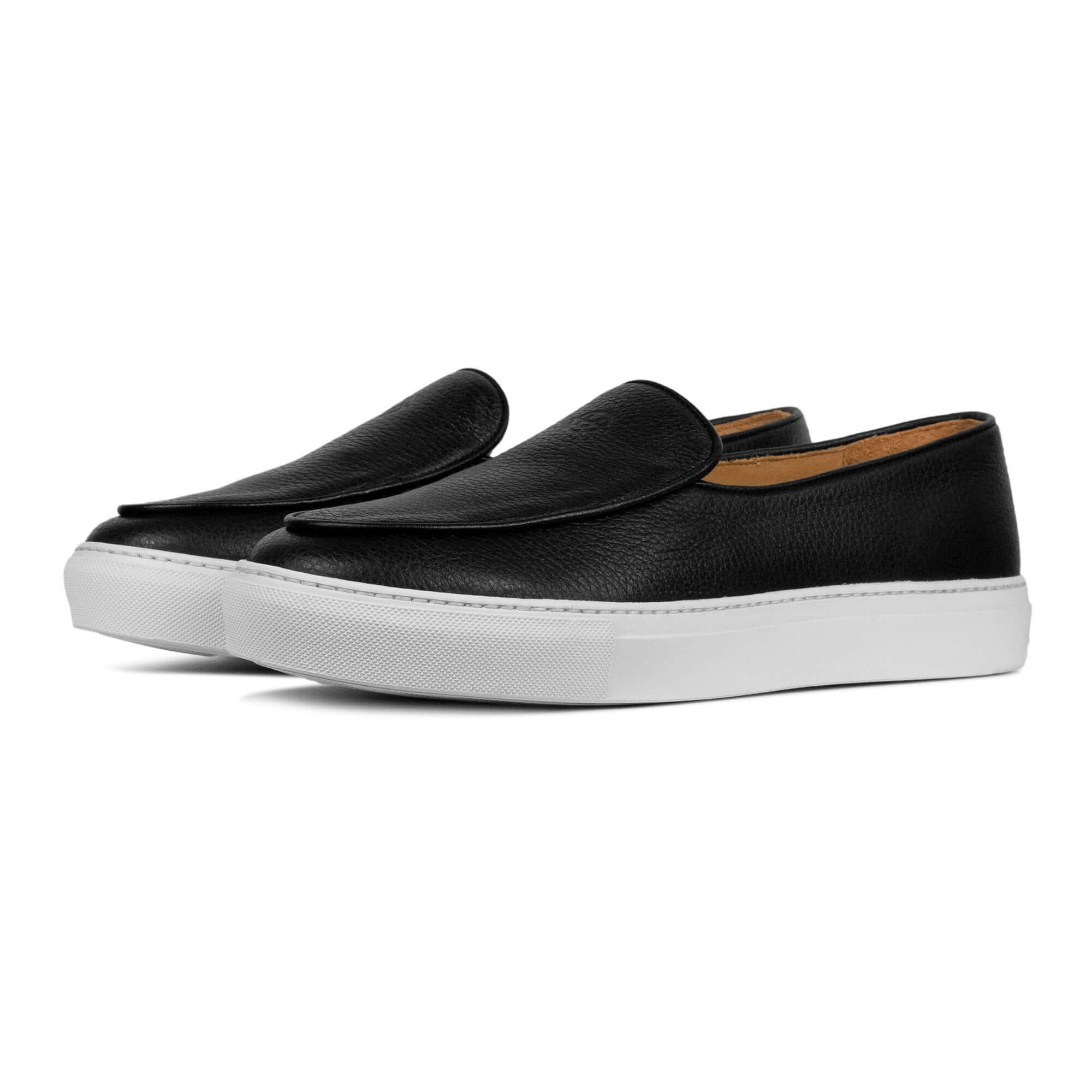 Georgetown Pebbled Leather Black