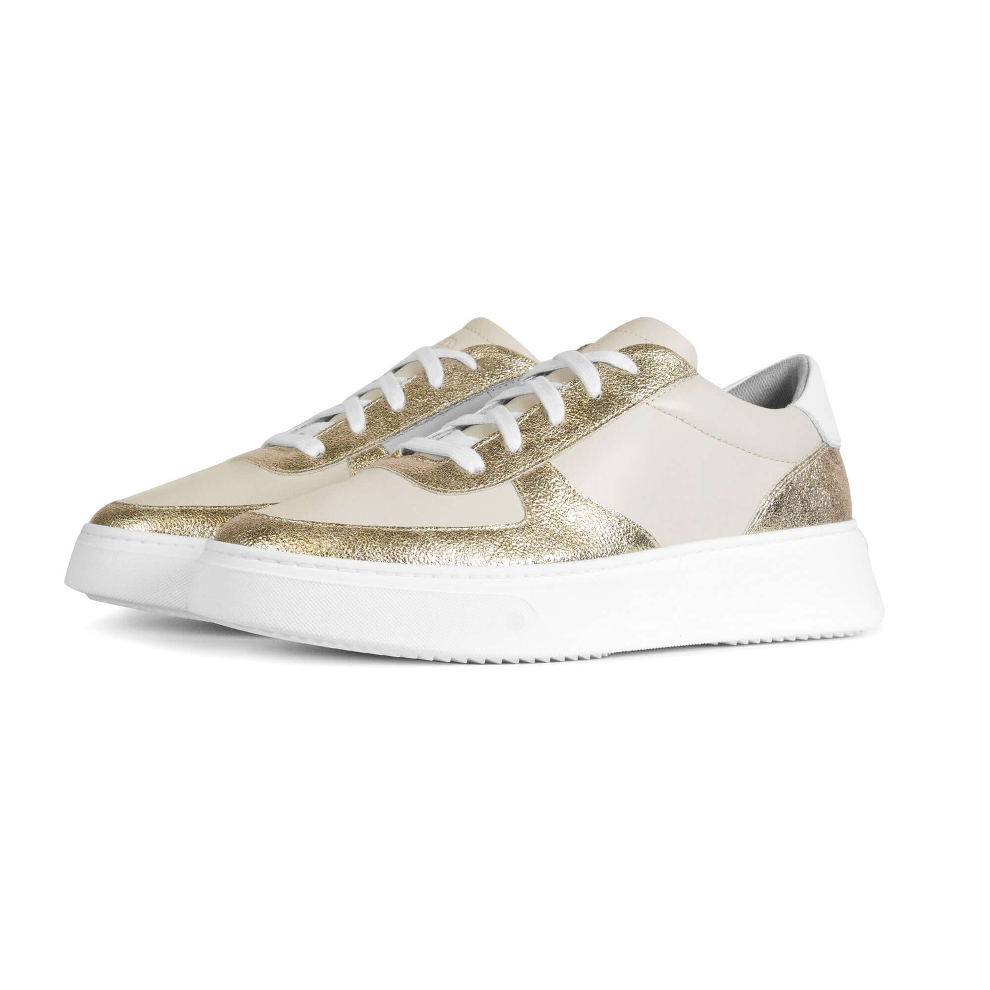 Marais Off White / Gold - Womens UK 4