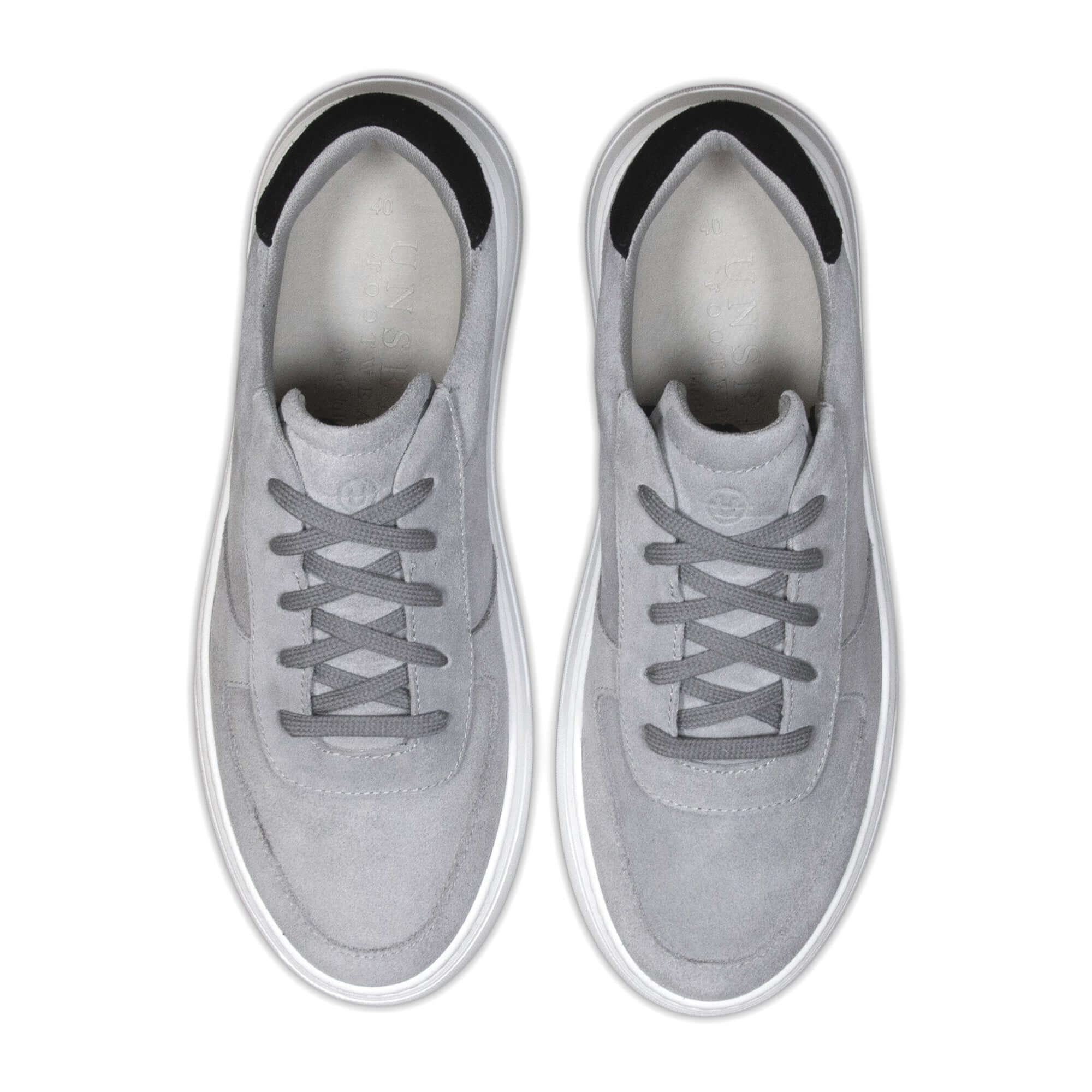 Marais Suede Grey / Black - Mens UK 7