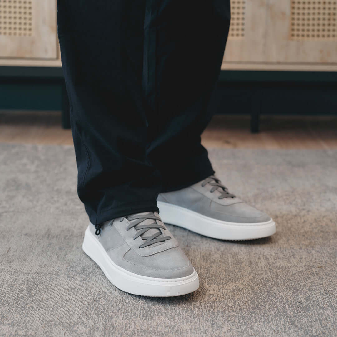 Marais Suede Grey / Black - Mens UK 7